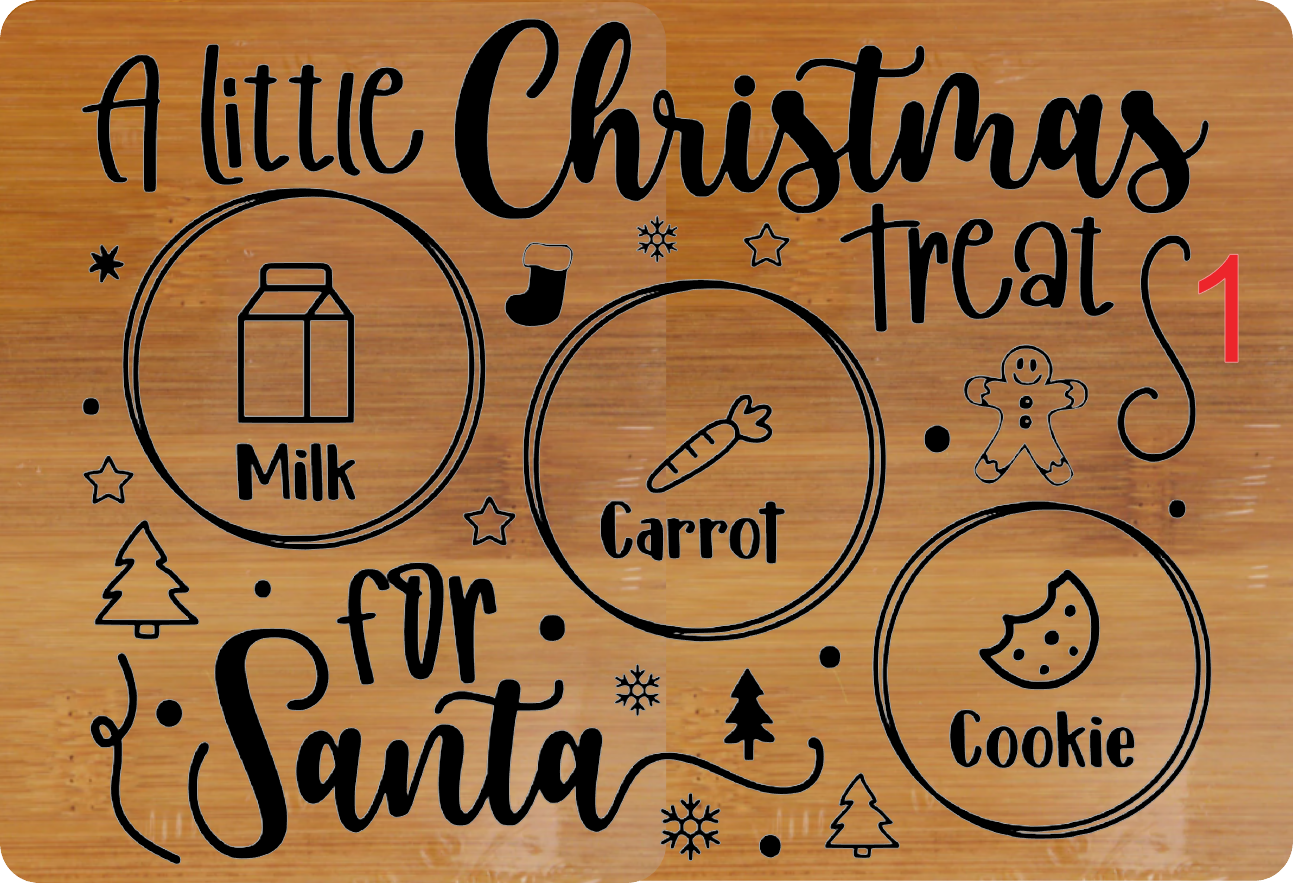 Santa Tray - Christmas Treat