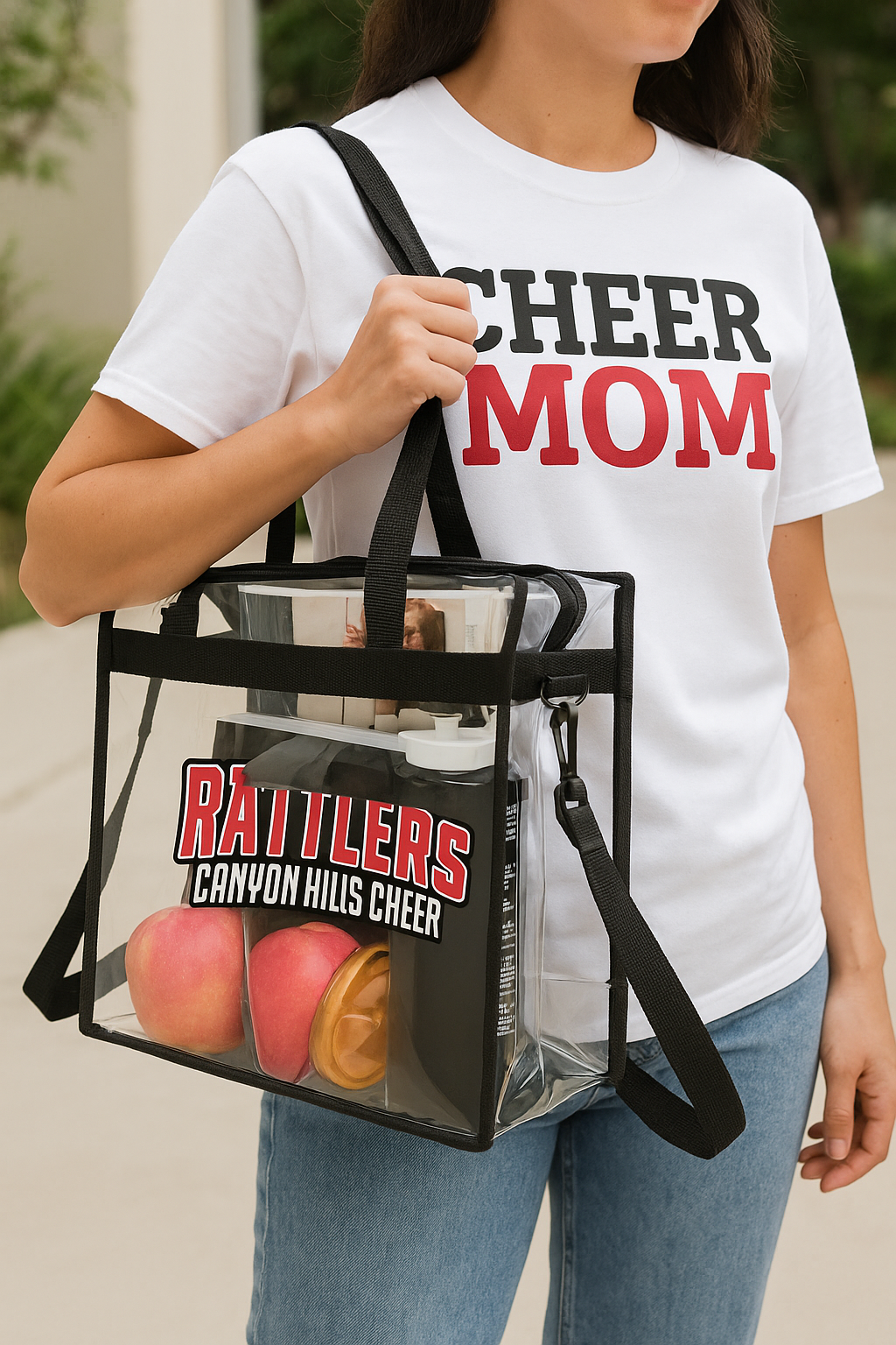 Rattlers Clear Tote Bag