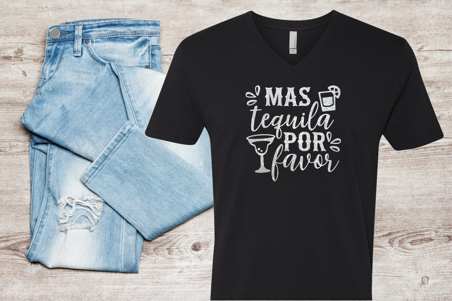 Mas Tequila - Unisex V-Neck
