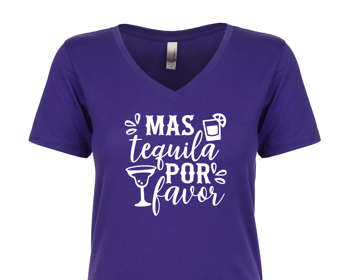 Mas Tequila - Ladies V-Neck
