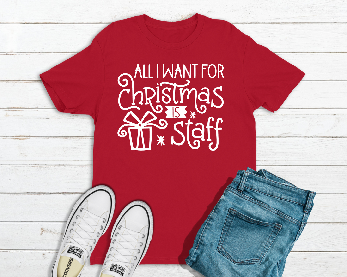 All I Want For Christmas Staff