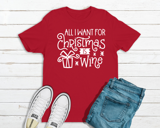 All I Want For Christmas Wine