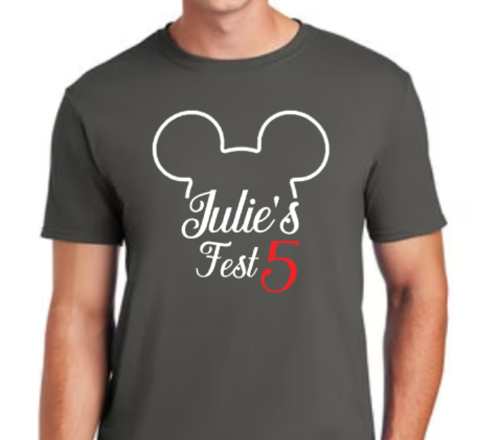 Julie's Fest Birthday Shirts