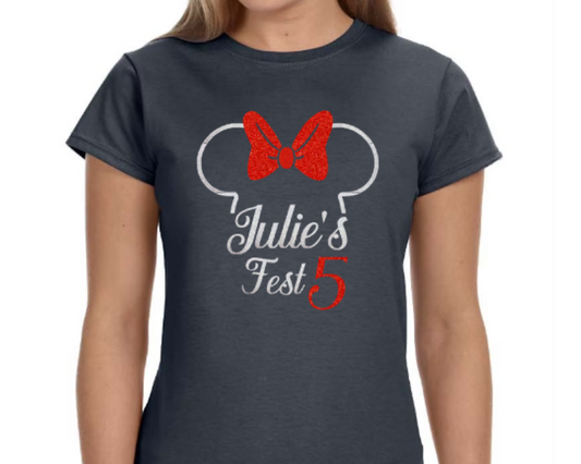 Julie's Fest Birthday Shirts