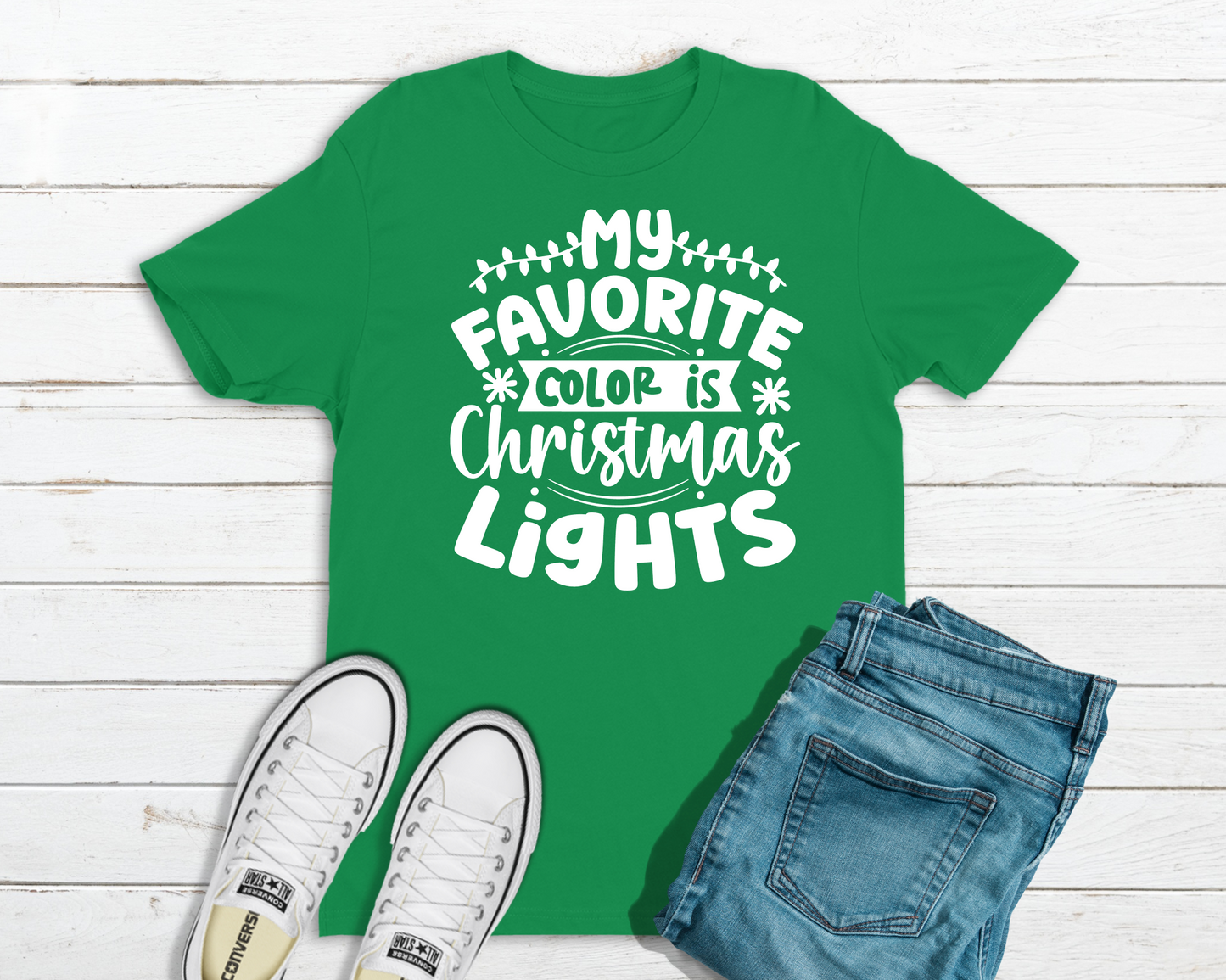 My Favorite Color is Christmas Lights