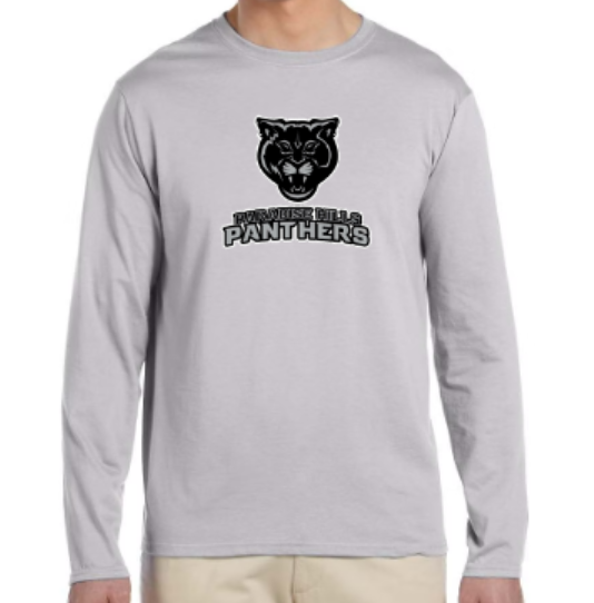 PH Panther BW Logo Cotton Long Sleeve