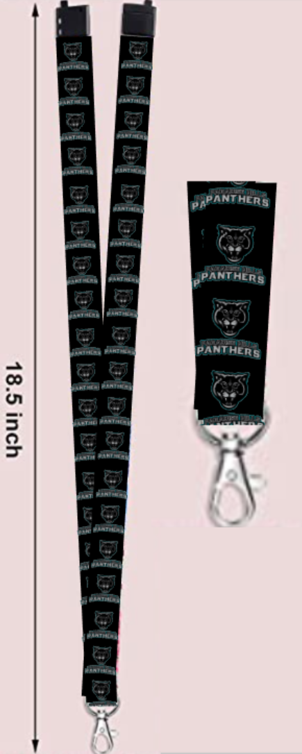 PH Panthers Logo Lanyard
