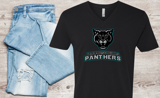 PH Panthers Logo Cotton V-neck