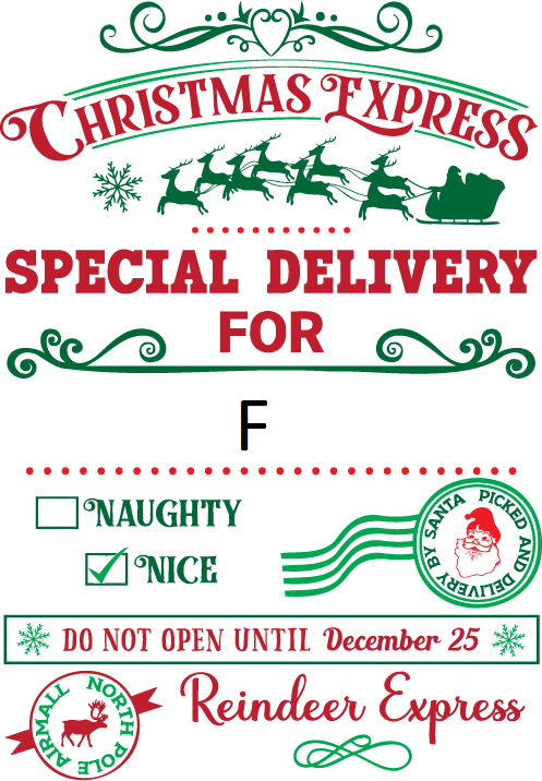 Santa Sack - Personalized