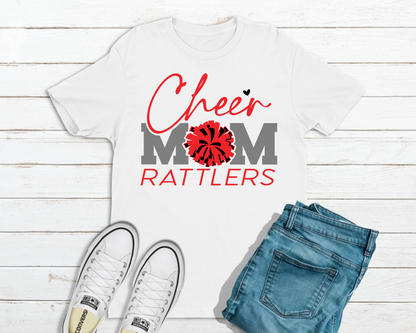 Cheer Mom Rattlers Tee