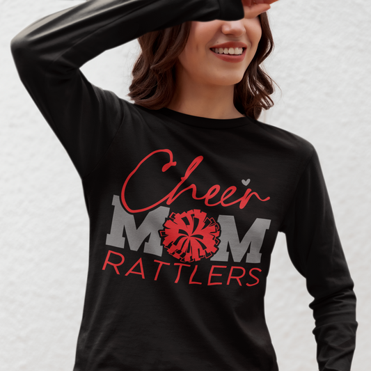 Cheer Mom Rattlers Long Sleeve