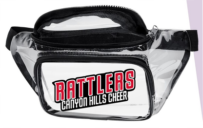Rattlers Clear Fanny Pack