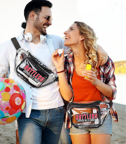 Rattlers Clear Fanny Pack