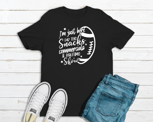 Here for the Snacks Football Shirt