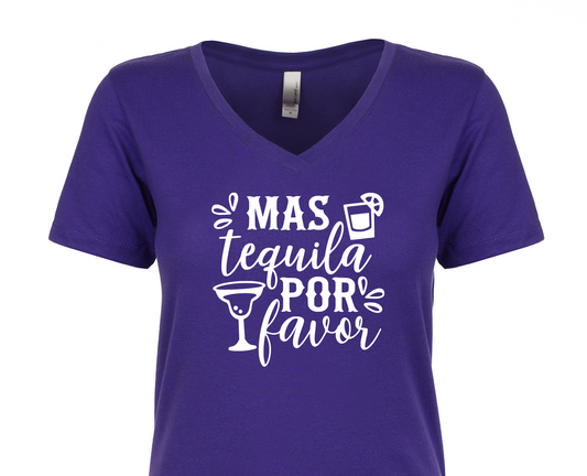Mas Tequila - Ladies V-Neck