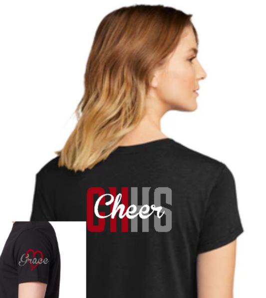 CHHS V-Neck Tee - Women's Option 2C