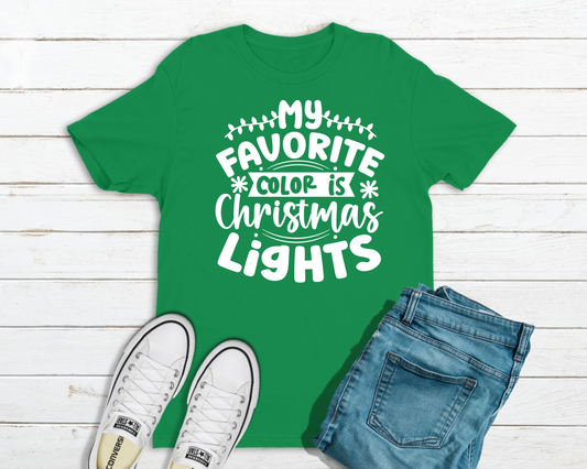 My Favorite Color is Christmas Lights