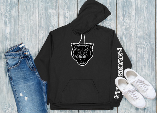 PH Panthers BW Head Hoodie