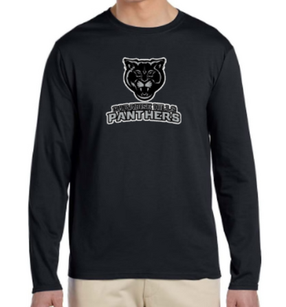 PH Panther BW Logo Cotton Long Sleeve