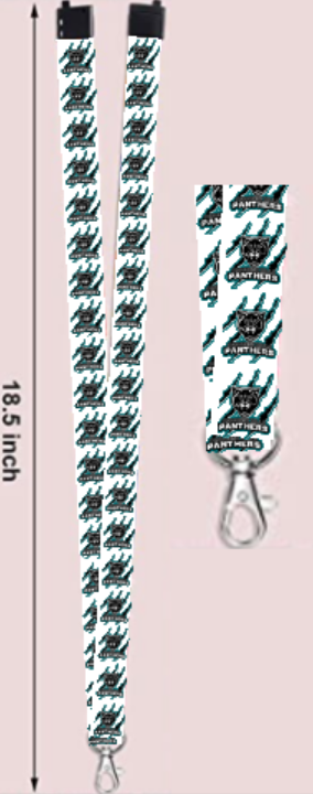 PH Panthers Scratch Lanyard