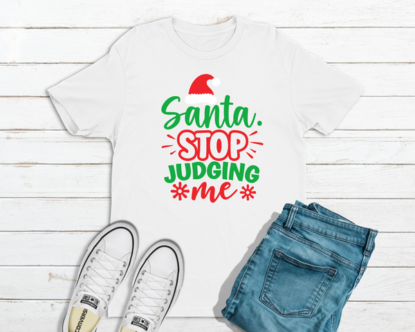 Santa Stop Judging Me