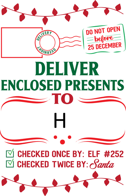 Santa Sack - Personalized