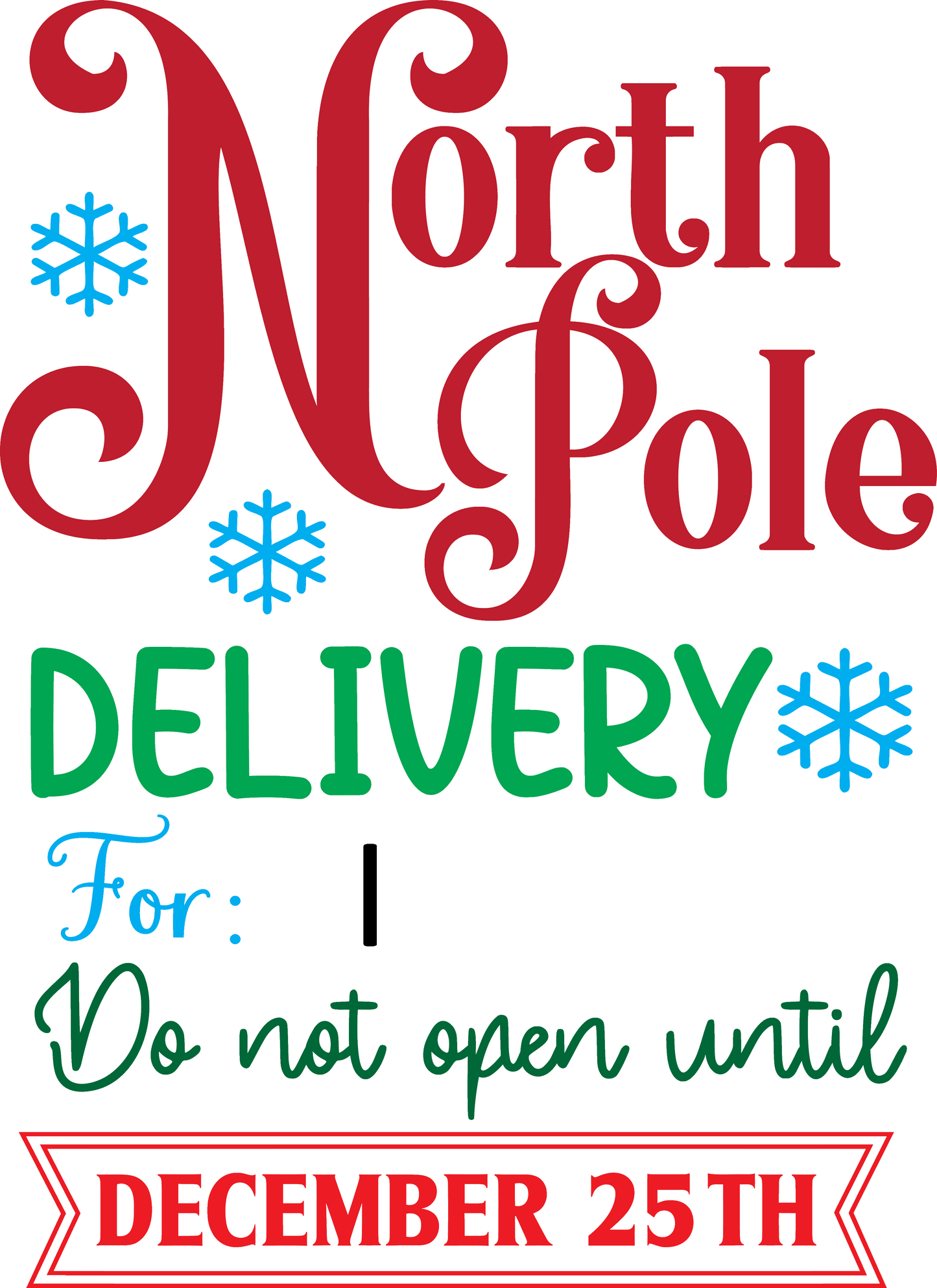 Santa Sack - Personalized