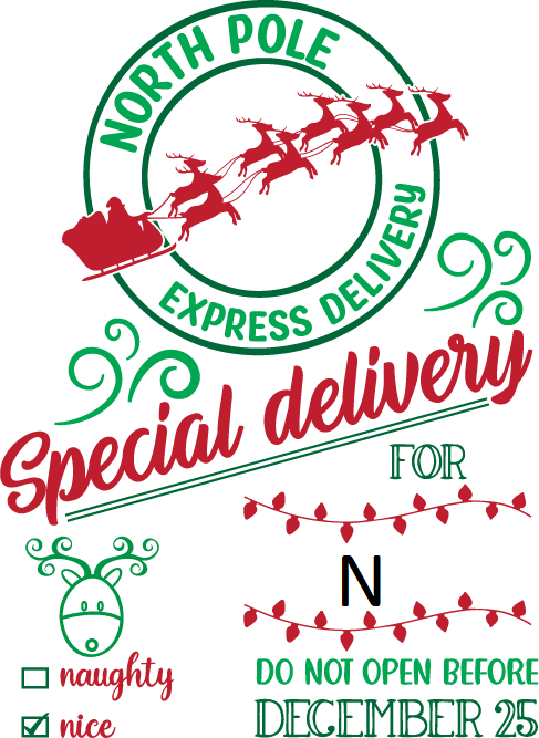 Santa Sack - Personalized