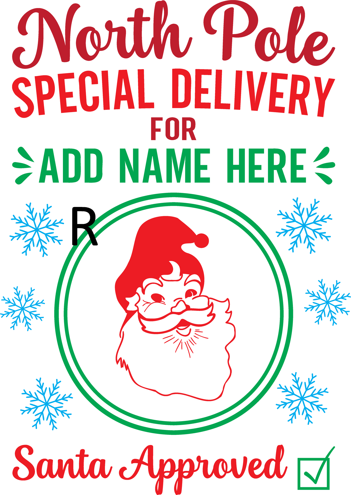Santa Sack - Personalized