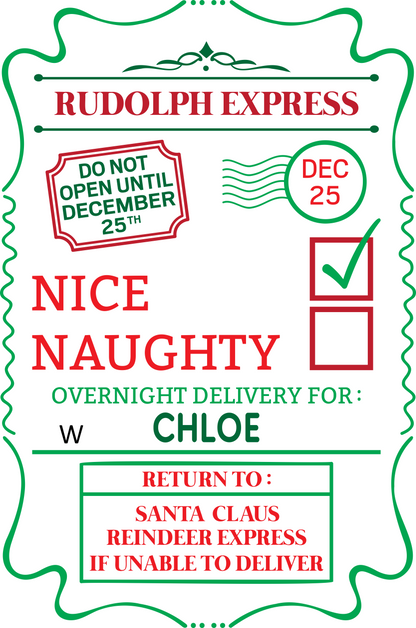 Santa Sack - Personalized