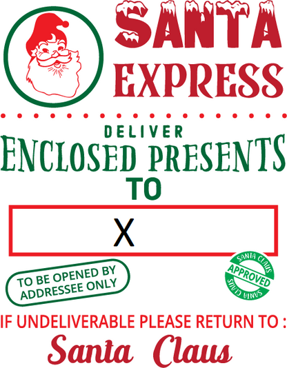 Santa Sack - Personalized