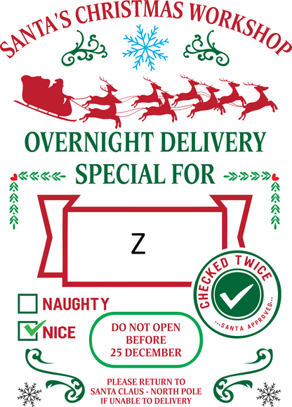 Santa Sack - Personalized